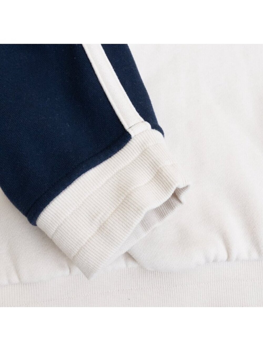 Lululemon Scuba Oversized Collegiate Jacket Graphic White Blue HK Exclusive XL - Picture 10 of 14